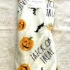 Rae Dunn Halloween Blanket/Trick OR Treat And Pumpkin Printed Blanket/50”x70” 100% Polyester -Electric Blankets Sales 2022 41g9qZOCIGL