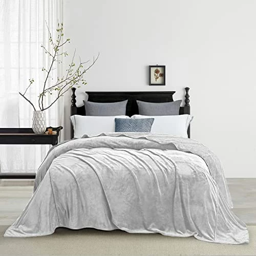 YardsBee Extra Large Blanket 120 X 120 Inches Lightweight Soft Smooth Big Navy Flannel Blanket 10' X 10' For Bed Large Christmas Blanket Gift For Family 16 YardsBee Extra Large Blanket 120 X 120 Inches Lightweight Soft Smooth Big Navy Flannel Blanket 10' X 10' For Bed Large Christmas Blanket Gift For Family - Image 14