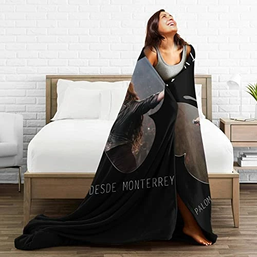 MarjorieAFloyde Ultra Soft Micro Fleece Blanket/Air Conditioner Blanket/Suitable For Bed/Sofa/Chair/Camp Bed Living Room (60"x50") Black 7 MarjorieAFloyde Ultra Soft Micro Fleece Blanket/Air Conditioner Blanket/Suitable For Bed/Sofa/Chair/Camp Bed Living Room (60"x50") Black - Image 5