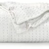 Utopia Bedding 100% Cotton Waffle Weave Blanket [King Size] - Luxury Breathable Skin - Friendly Blanket - Perfect For Layering Any Bed For All Season (90 X 108 Inch – White) -Electric Blankets Sales 2022 41hRBgtjt6L