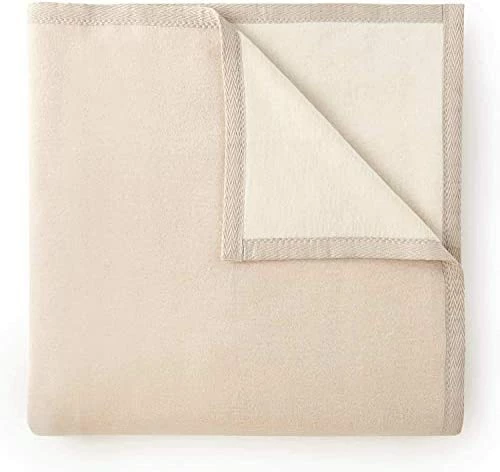 Peacock Alley Favorite Blanket | Luxury Reversible Cotton Blanket | Perfect For Year Around Use | 100% Long Staple Cotton (White, King/Cali King) 12 Peacock Alley Favorite Blanket | Luxury Reversible Cotton Blanket | Perfect For Year Around Use | 100% Long Staple Cotton (White, King/Cali King) - Image 10