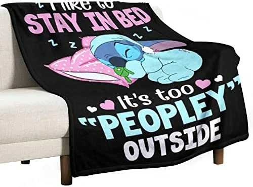 Sujie Anime Blanket Ultra-Soft Comfortable Blankets Flannel Fits Couch Sofa Office Suitable For All Season 50''X40'' B 9 Sujie Anime Blanket Ultra-Soft Comfortable Blankets Flannel Fits Couch Sofa Office Suitable For All Season 50''X40'' B - Image 7