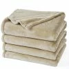 PHF Ultra Soft Fleece Blanket King Size, No Shed No Pilling Luxury Plush Cozy Flannel 300GSM Lightweight Blanket For Bed, Couch, Chair, Sofa Suitable For All Season, 108" X 90", Khaki -Electric Blankets Sales 2022 41iZZ1Bcj4L