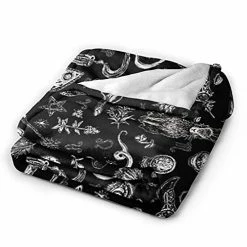 Enpeozo Halloween Witch In Black Blanket,Halloween Flannel Blankets,Lightweight Soft Cozy Unisex Bed Blanket 50"X40" 10 Enpeozo Halloween Witch In Black Blanket,Halloween Flannel Blankets,Lightweight Soft Cozy Unisex Bed Blanket 50"X40" -Electric Blankets Sales 2022 41j5LhvPoVS