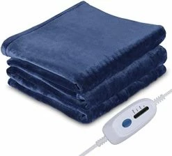 McJaw Electric Blanket Heated Full Size 72"x84" Oversized Flannel Heated Blanket, ETL Certification Fast Heating With 4 Heating Levels &10 Hours Auto Off, Machine Washable-Linen Gray 18 McJaw Electric Blanket Heated Full Size 72"x84" Oversized Flannel Heated Blanket, ETL Certification Fast Heating With 4 Heating Levels &10 Hours Auto Off, Machine Washable-Linen Gray -Electric Blankets Sales 2022 41jH15820ZL. AC 1