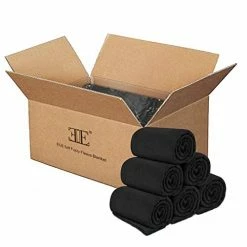 EIUE 15 Packs Flannel Blankets In Bulk,Wholesale Ultra Soft Cozy Fleece Blankets For Wedding,Homeless Donate,Hotels Decor Grey Green