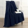 Vellux 1B07036 Original Insulating Core Hotel Style Solid Blanket Machine Washable Soft Cozy Warm Pet Friendly Bed Sofa Blankets Navy Blue, Full Queen, Blue -Electric Blankets Sales 2022 41jf0Y4olmL