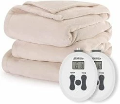 Sunbeam Royal Posh Champagne Heated Blanket - King -Electric Blankets Sales 2022 41k9EcdcK2L. AC