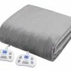 HNABAIC Heated Electric Blanket Queen Size, Flannel Fleece 1-10 Hours Auto-Off 10 Heating Levels (Gray, Queen Size 84" X 90" Dual Conntroller) Grey 1 HNABAIC Heated Electric Blanket Queen Size, Flannel Fleece 1-10 Hours Auto-Off 10 Heating Levels (Gray, Queen Size 84" X 90" Dual Conntroller) Grey -Electric Blankets Sales 2022 41kRZf2RNVL