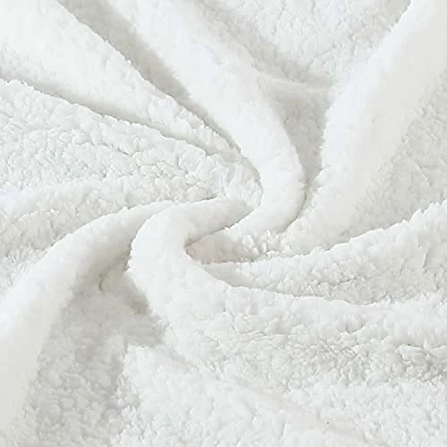 Eddie Bauer - Queen Blanket, Reversible Fleece & Faux Shearling Bedding, Plush Home Decor (Solid Solid Navy, Queen) 6 Eddie Bauer - Queen Blanket, Reversible Fleece & Faux Shearling Bedding, Plush Home Decor (Solid Solid Navy, Queen) - Image 4
