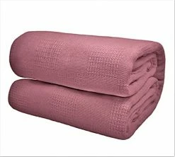 Elaine Karen Deluxe Poly Cotton Thermal Blanket – Extra Soft And Breathable, Comfortable And Warm Blankets, All-Season Warmth Perfect And Stylish For Layering Any Bed Or Sofa – White – Twin Size 12 Elaine Karen Deluxe Poly Cotton Thermal Blanket – Extra Soft And Breathable, Comfortable And Warm Blankets, All-Season Warmth Perfect And Stylish For Layering Any Bed Or Sofa – White – Twin Size -Electric Blankets Sales 2022 41lY4OcurgL. AC