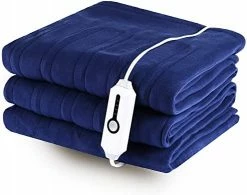 SUNNY HEAT Heated Electric Blanket Full Size 72" X 84" Quilted Fleece, Fast Heating Soft And Cozy Blanket For Bed Full-Body Coverage 4 Heating Levels & 10 Hours Timer Settings , Machine Washable, Grey -Electric Blankets Sales 2022 41lZuKm0cwL. AC