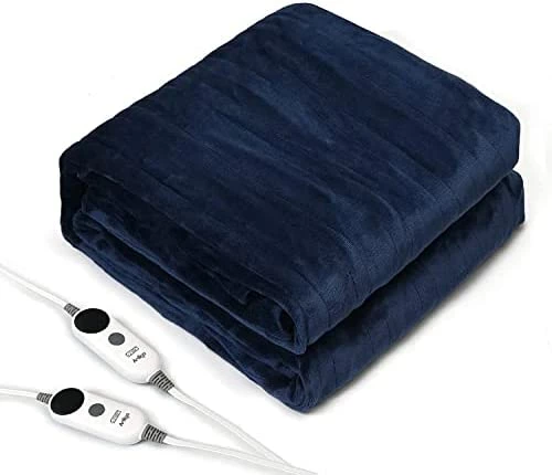 Ariliya Electric Blanket Queen With 6 Heating Levels And 9 Hours Auto Off Soft Heated Blanket With ETL Certified Machine Washable Red Claret 15 Ariliya Electric Blanket Queen With 6 Heating Levels And 9 Hours Auto Off Soft Heated Blanket With ETL Certified Machine Washable Red Claret - Image 13