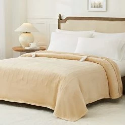 Homemate Electric Heated Blanket Dual Controller King Size 100"x 90" Grey,5 Heating Levels Fast Heating,10 Hours Auto Off, Heat Blanket Over-Heated Protection Double Soft Flannel,ETL Certified Blue -Electric Blankets Sales 2022 41lt2g1luGL. AC