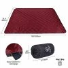 REDCAMP Large Warm Blanket With Sherpa Lining, Cold Weather Outdoor Blanket Windproof For Camping Stadium, Machine Washable 79"x 79" Red 1 REDCAMP Large Warm Blanket With Sherpa Lining, Cold Weather Outdoor Blanket Windproof For Camping Stadium, Machine Washable 79"x 79" Red -Electric Blankets Sales 2022 41mb0gU6uRL