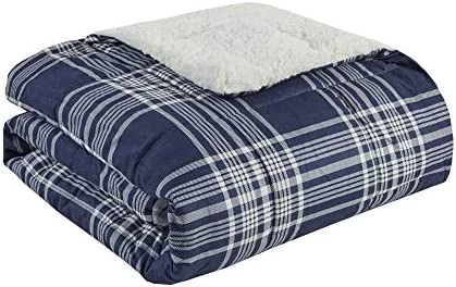 Woolrich Tasha Luxury Oversized Sofstpun Down Alternative Throw Grey 50x70 Plaid Premium Soft Cozy Cozy Spun For Bed, Couch Or Sofa Linden Red 13 Woolrich Tasha Luxury Oversized Sofstpun Down Alternative Throw Grey 50x70 Plaid Premium Soft Cozy Cozy Spun For Bed, Couch Or Sofa Linden Red - Image 11