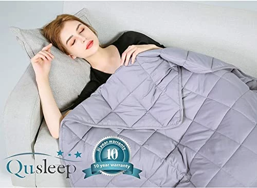 PWWDADA Qusleep Diamond Weighted Blanket - 48''72''15LB - Calm, Sleep Better And Relax Naturally. Multiple Sizes And For Adult And Kids 6 PWWDADA Qusleep Diamond Weighted Blanket - 48''72''15LB - Calm, Sleep Better And Relax Naturally. Multiple Sizes And For Adult And Kids - Image 4