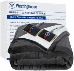 Westinghouse Heated Blanket, Electric Blanket With 6 Heating Levels, 4 Hour Auto Off, Overheat Protection, Machine Washable, Flannel (50x60 Inches, Grey) 27 Westinghouse Heated Blanket, Electric Blanket With 6 Heating Levels, 4 Hour Auto Off, Overheat Protection, Machine Washable, Flannel (50x60 Inches, Grey) -Electric Blankets Sales 2022 41oLDisieCL. AC 1
