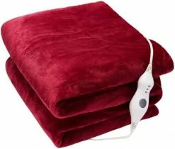 Tefici Electric Heated Blanket Throw With 3 Heating Levels & 4 Hours Auto Off,Super Cozy Soft Heated Throw With Fast Heating And Machine Washable,Home Office Use,50" X 60" Camel -Electric Blankets Sales 2022 41oVhJNL3BL. AC