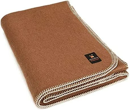Alpaca Warehouse Thick Alpaca Wool Blanket Heavyweight Alpaca Wool Blanket Camping Outdoors Indoors Soft Peruvian Alpaca Wool Blankets That Come In Twin Queen King Travel Sizes Fit Any Need (Soft Camel, Travel Size) 7 Alpaca Warehouse Thick Alpaca Wool Blanket Heavyweight Alpaca Wool Blanket Camping Outdoors Indoors Soft Peruvian Alpaca Wool Blankets That Come In Twin Queen King Travel Sizes Fit Any Need (Soft Camel, Travel Size) - Image 5