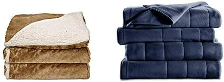 Sunbeam Royal Mink Sherpa Honey Heated Throw 9 Sunbeam Royal Mink Sherpa Honey Heated Throw - Image 7