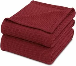 Cozy Home Collection Luxurious Combed Cotton Waffle Weave Super Soft, Cozy Warm, Breathable, Stylish, All Season Thermal Blankets Twin/Full/Queen/King (Green, King) 24 Cozy Home Collection Luxurious Combed Cotton Waffle Weave Super Soft, Cozy Warm, Breathable, Stylish, All Season Thermal Blankets Twin/Full/Queen/King (Green, King) -Electric Blankets Sales 2022 41saFmOOSwL. AC