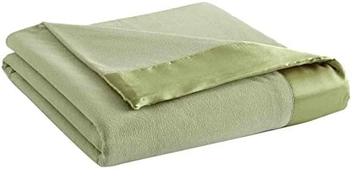 Thermee Micro Flannel Twin-Size All Seasons Lightweight Sheet Blanket, Machine Wash & Dry, No Pilling, 84Lx72W, Sand 13 Thermee Micro Flannel Twin-Size All Seasons Lightweight Sheet Blanket, Machine Wash & Dry, No Pilling, 84Lx72W, Sand - Image 11