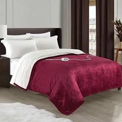 Dowin Electric Blanket Twin Size,Heated Throw Blanket 4 Heat Settings& Overheating Protection ETL Certified Heating Blanket Soft Flannel Fast Heating 62x84 Inch Machine Washable Teal 16 Dowin Electric Blanket Twin Size,Heated Throw Blanket 4 Heat Settings& Overheating Protection ETL Certified Heating Blanket Soft Flannel Fast Heating 62x84 Inch Machine Washable Teal -Electric Blankets Sales 2022 41tFMHrEXsL. AC