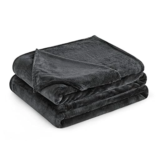 Ponvunory Flannel Fleece Plush Blanket King Size(108"x90", Black) - Super Soft Warm Lightweight Microfiber Blanket For Chair, Sofa, Couch, Bed, Camping, Travel 3 Ponvunory Flannel Fleece Plush Blanket King Size(108"x90", Black) - Super Soft Warm Lightweight Microfiber Blanket For Chair, Sofa, Couch, Bed, Camping, Travel