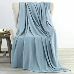 Vellux 1B07164 Soft 240 GSM Micro Fleece Plush Lightweight Blanket Easy Care Machine Washable Pet Friendly Solid Bed Sofa Blankets Full Queen, Grey -Electric Blankets Sales 2022 41uiUTMvo4L. AC