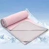 BORPRES Cooling Blanket,Japanese Chill-Plus Tech,Q-MAX>0.43 Cooling Fiber, Absorbs Heat Keep Cool,Double Sided Design,Idea For Hot Sleeper Night Sweats All Seasons,Small(51“×63”),Pink 2 BORPRES Cooling Blanket,Japanese Chill-Plus Tech,Q-MAX>0.43 Cooling Fiber, Absorbs Heat Keep Cool,Double Sided Design,Idea For Hot Sleeper Night Sweats All Seasons,Small(51“×63”),Pink -Electric Blankets Sales 2022 41vD7Zt2ZHL