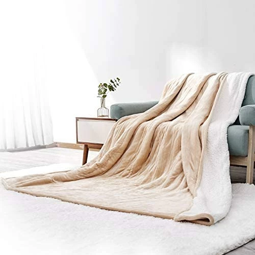 Z3GOGO Electric Heated Blanket Twin Size 62"x 84" Flannel & Sherpa Reversible Blanket For Full Body With 10 Hours Auto Off & 4 Heat Settings, Fast Heating And Machine Washable, Home Office Use-Green 8 Z3GOGO Electric Heated Blanket Twin Size 62"x 84" Flannel & Sherpa Reversible Blanket For Full Body With 10 Hours Auto Off & 4 Heat Settings, Fast Heating And Machine Washable, Home Office Use-Green - Image 6