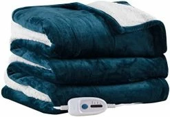 Dowin Electric Blanket Twin Size,Heated Throw Blanket 4 Heat Settings& Overheating Protection ETL Certified Heating Blanket Soft Flannel Fast Heating 62x84 Inch Machine Washable Teal 17 Dowin Electric Blanket Twin Size,Heated Throw Blanket 4 Heat Settings& Overheating Protection ETL Certified Heating Blanket Soft Flannel Fast Heating 62x84 Inch Machine Washable Teal -Electric Blankets Sales 2022 41vP169CCDL. AC