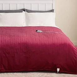 Bedsure Heated Blanket Electric Throw - Soft Fleece Electric Blanket, 6 Heat Settings Heating Blanket With 4 Time Settings, 3hrs Timer Auto Shut Off (50×60 Inches, Grey) -Electric Blankets Sales 2022 41vPIfaqghL. AC