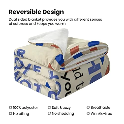 JIA LONG Letter Blanket To My Husband From Wife Home Decor Flannel Blanket 50 X 60 Inch 6 JIA LONG Letter Blanket To My Husband From Wife Home Decor Flannel Blanket 50 X 60 Inch - Image 4