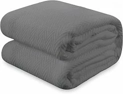 THREAD SPREAD Knitted Geometric Herringbone Pattern Handwoven Blanket 100% Long Staple Cotton - Soft & Cozy Thermal All Season Throw For Bed Couch Chair Outdoors (Full/Queen, Light Blue) -Electric Blankets Sales 2022 41x8tDxXYyL. AC