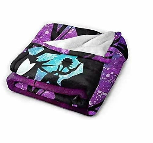 Vankie Nightmare Before Christmas Valentine's Lovers Ultra Soft Blanket 80"x60" Inch, Flannel Fleece Summer Season Light Weight Living Room Bedding/Bedroom 5 Vankie Nightmare Before Christmas Valentine's Lovers Ultra Soft Blanket 80"x60" Inch, Flannel Fleece Summer Season Light Weight Living Room Bedding/Bedroom - Image 3