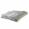 Eddie Bauer - Twin Blanket, Lightweight Cotton Bedding, Home Decor For All Seasons (Herringbone Blue Stripe, Twin)
