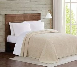 Brooklyn Loom Marshmallow Sherpa Bed Blanket, Full/Queen, Olive Green -Electric Blankets Sales 2022 41ylkBRXRDL. AC