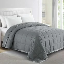 Puredown® Soft Lightweight Down Blanket With Satin Trim For Bed 100% Cotton, White, Full/Queen Size (90"X90") 29 Puredown® Soft Lightweight Down Blanket With Satin Trim For Bed 100% Cotton, White, Full/Queen Size (90"X90") -Electric Blankets Sales 2022 41yxtn w4yL. AC