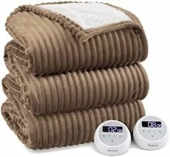 Bedsure Heated Blanket Twin Size - Soft Ribbed Fleece Fast Heating Electric Blanket With 6 Heating Levels & 10 Time Settings, 8 Hours Auto-Off Heated Blanket (62×84 Inches, Dark Grey) 24 Bedsure Heated Blanket Twin Size - Soft Ribbed Fleece Fast Heating Electric Blanket With 6 Heating Levels & 10 Time Settings, 8 Hours Auto-Off Heated Blanket (62×84 Inches, Dark Grey) -Electric Blankets Sales 2022 41z NM3lxAL. AC 1