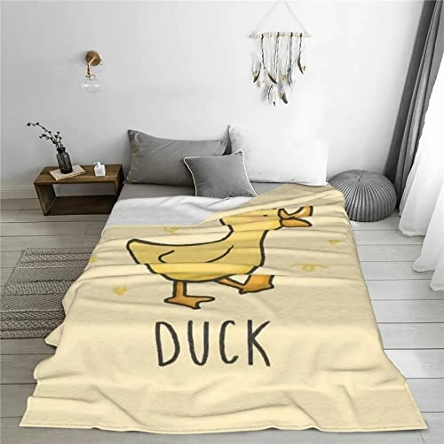 Kvmmilx Cute Duck Cartoon Ultra-Soft Blanket Light Flannel Warm Winter Blanket,Home Sofa Bedding Car Camping Travel Office Beach Bedroom Living Room- For Adults/Kids/Babies 50''X40'' Cute Duck Cartoon -1 10 Kvmmilx Cute Duck Cartoon Ultra-Soft Blanket Light Flannel Warm Winter Blanket,Home Sofa Bedding Car Camping Travel Office Beach Bedroom Living Room- For Adults/Kids/Babies 50''X40'' Cute Duck Cartoon -1 - Image 8