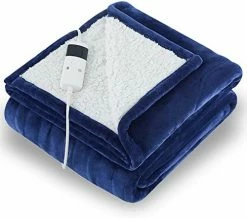 CYMULA Heated Blanket, Electric Blanket, Heating Blanket Twin Size, Electric Blanket With 10 Heating Levels & 8 Hours Auto Off, Machine Washable, ETL Certified, Dark Grey 62"x84" Gray -Electric Blankets Sales 2022 41zwkVaJHXL. AC 1