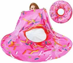 Hommtina Pizza Blanket Double Sided, Weird Gifts Giant Burrito Blanket Tortilla Blanket Realistic Food Blanket, Funny Gifts For Adults Teens Kids (80 Inches) -Electric Blankets Sales 2022 5101kI707mS. AC