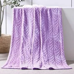 Whale Flotilla Flannel Fleece King Size(90x104 Inch) Lightweight Bed Blanket, Soft Velvet Bedspread Plush Fluffy Coverlet Palm Leaf Design Decorative Blanket For All Seasons, Dark Green Silver Grey -Electric Blankets Sales 2022 5107hf7b1NS. AC