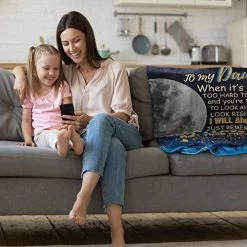 KAAYEE Daughter Blanket Gifts From Mom, To My Daughter Ultra-Soft Flannel Blanket, Wedding Birthday Gifts For Daughter From Mom, Unique Back To School Graduation Gifts For Daughter, 60" X 50" To Mom Blanket 13 KAAYEE Daughter Blanket Gifts From Mom, To My Daughter Ultra-Soft Flannel Blanket, Wedding Birthday Gifts For Daughter From Mom, Unique Back To School Graduation Gifts For Daughter, 60" X 50" To Mom Blanket -Electric Blankets Sales 2022 5109p3PaaIL