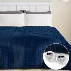 Bedsure Heated Blanket Twin Size - Soft Ribbed Fleece Fast Heating Electric Blanket With 6 Heating Levels & 10 Time Settings, 8 Hours Auto-Off Heated Blanket (62×84 Inches, Dark Grey) 26 Bedsure Heated Blanket Twin Size - Soft Ribbed Fleece Fast Heating Electric Blanket With 6 Heating Levels & 10 Time Settings, 8 Hours Auto-Off Heated Blanket (62×84 Inches, Dark Grey) -Electric Blankets Sales 2022 511e3D8uFpL. AC 1