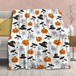 Virudhaka Blanket Halloween Decoration Pumpkin Fleece Lightweight Throws Gift For Birthday Christmas Soft Flannel Blankets For All Season Bed Sofa 60"x80" Twin For Adult 21 Virudhaka Blanket Halloween Decoration Pumpkin Fleece Lightweight Throws Gift For Birthday Christmas Soft Flannel Blankets For All Season Bed Sofa 60"x80" Twin For Adult -Electric Blankets Sales 2022 512C01gUEOL. AC