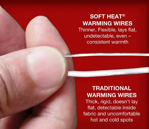 SoftHeat Soft Heat By Perfect Fit | Ultra Soft Plush Electric Heated Warming Blanket With Safe & Warm, Queen, Beige 5 SoftHeat Soft Heat By Perfect Fit | Ultra Soft Plush Electric Heated Warming Blanket With Safe & Warm, Queen, Beige - Image 3