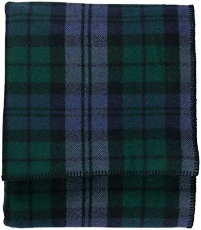 Pendleton, Eco-Wise Washable Wool Blanket, Midnight Navy Stripe, Twin 5 Pendleton, Eco-Wise Washable Wool Blanket, Midnight Navy Stripe, Twin - Image 3